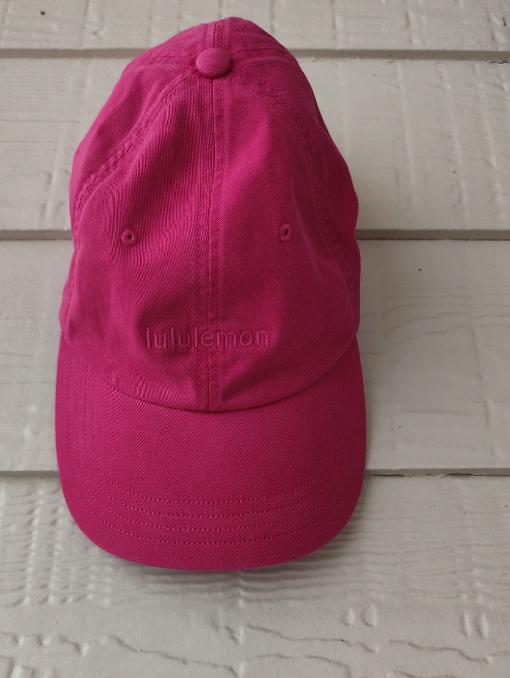 lululemon athletica Hot Pink Adjustable Strap Cap